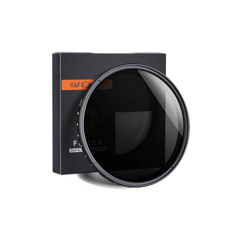 K&F Concept Variable Fader ND2-ND400 Filter (40.5mm)