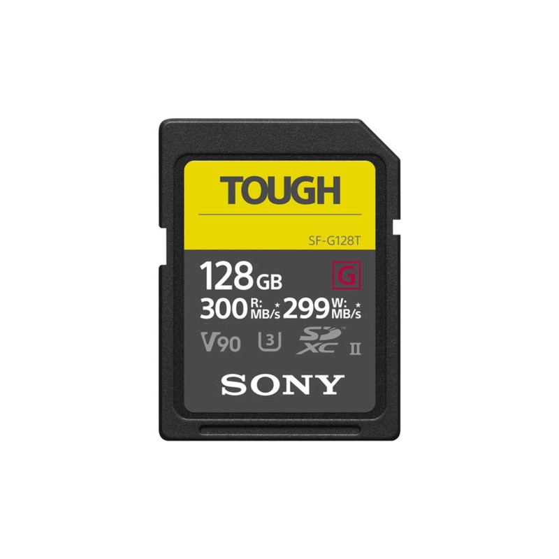 Sony 128GB SF-G TOUGH Series UHS-II SDXC Memory Card