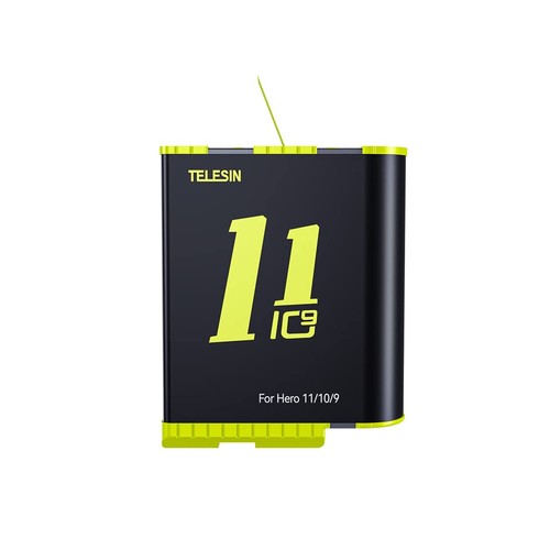 TELESIN Fully Decoded Lithium-Ion Battery for GoPro HERO9/10/11