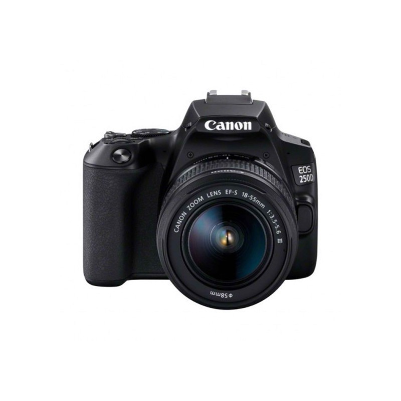 Canon EOS 250D DSLR Camera with 18-55mm f/3.5-5.6 III Lens