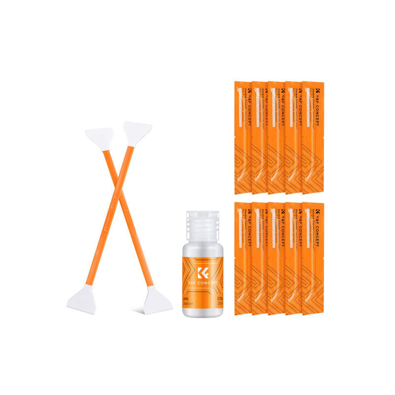 K&F Concept 10Pcs Double-Headed Cleaning Stick