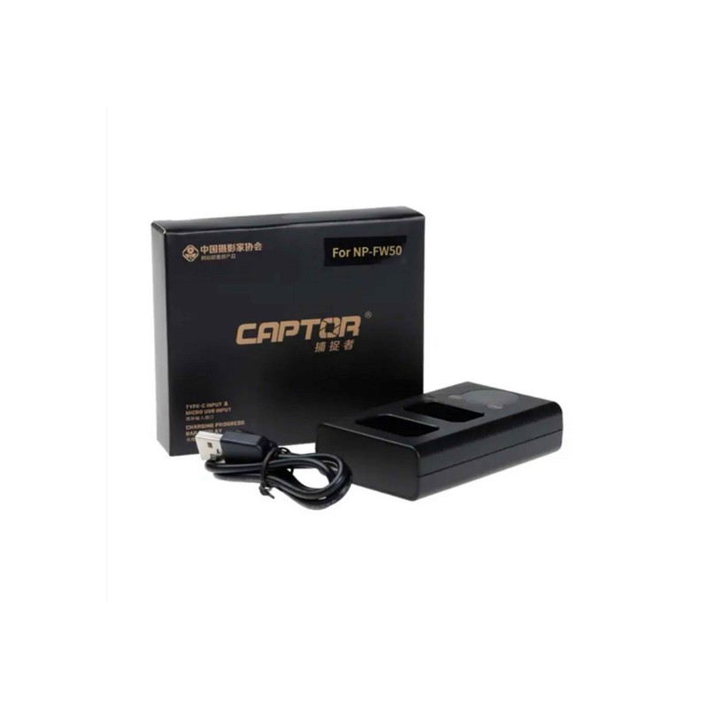 Captor NP-FW50 battery charger