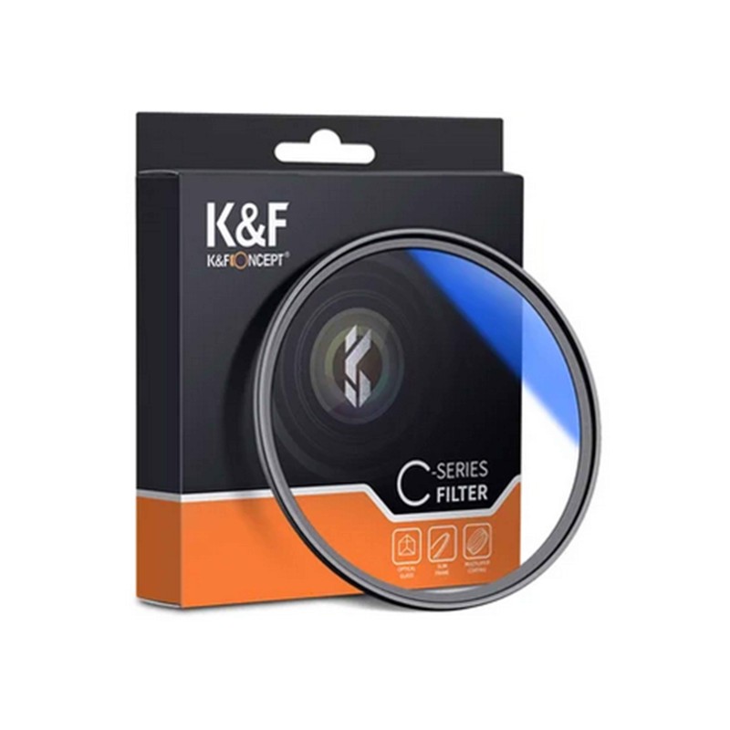 K&F Concept 49mm Blue Multi-Coated HMC UV Filter
