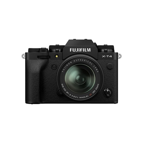 FUJIFILM X-T4 Mirrorless Camera with 18-55mm Lens