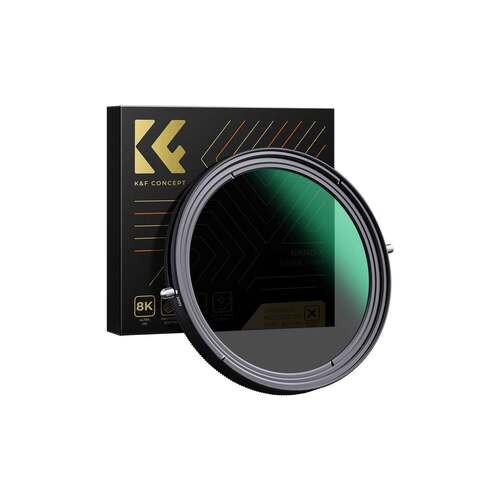 K&F Concept 77mm Variable Fader ND2-ND32 ND Filter and CPL Filter