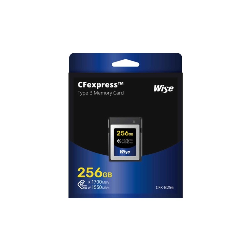 Wise Advanced 256GB CFX-B Series CFexpress Type B Memory Card