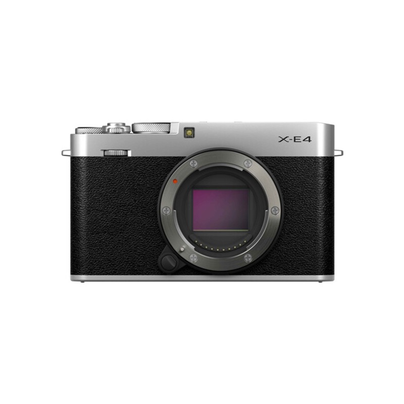 FUJIFILM X-E4 Mirrorless Camera (Silver)
